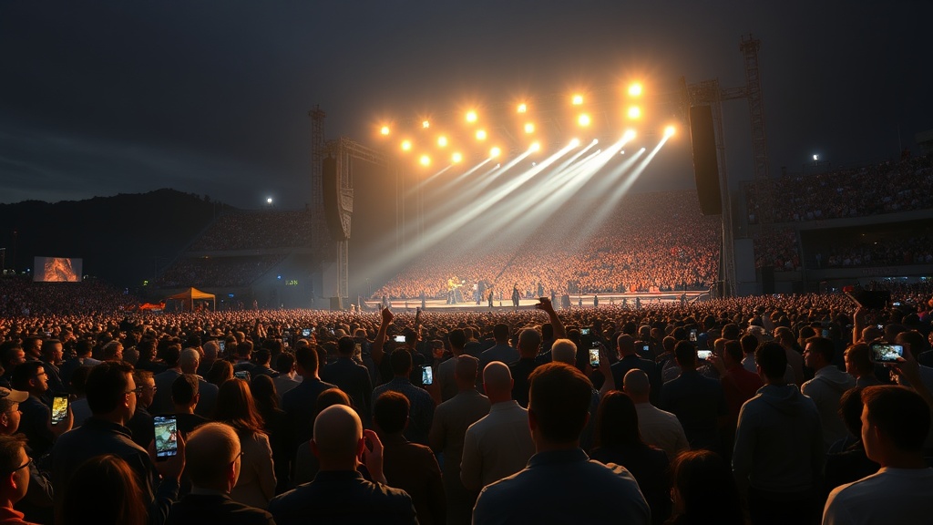 People watching concert entertainment b50f4e60